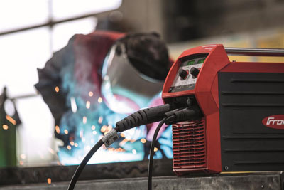 Vzorec varjenja TransSteel 2200 varilni aparat Varilni aparat Fronius TransSteel 2200 vzorec